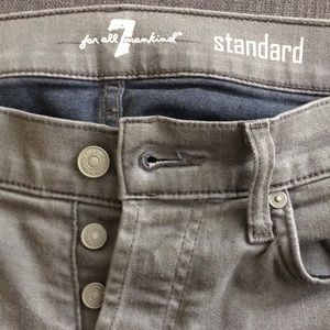 Grey 7 For All Mankind Jeans Standard Men's fit
